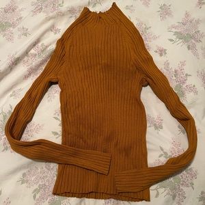 Mock neck ZARA sweater